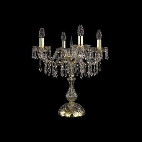 Bohemia Ivele Crystal Настольный светильник Bohemia 1403L/4/141-47 G