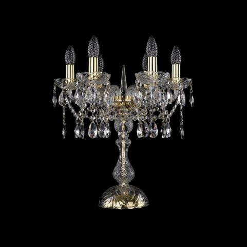 Bohemia Ivele Crystal Настольный светильник Bohemia 1413L/6/141-47 G