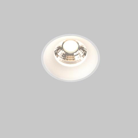 Точечный светильник Maytoni Technical Downlight 3000K Round DL058-12W3K-TRS-W