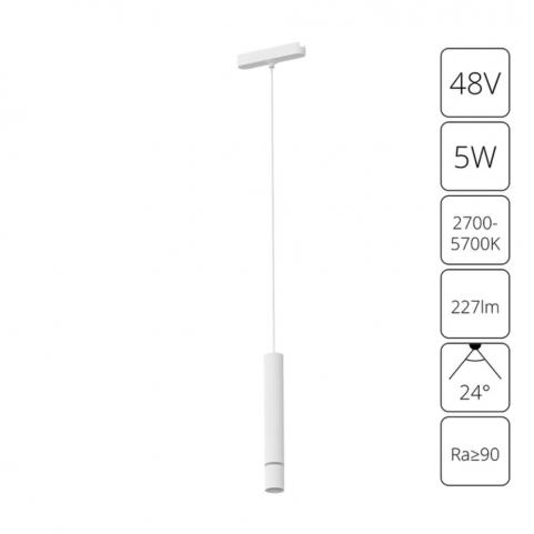 Магнитный трековый светильник Arte Lamp Rapid Smart 2700-6000К A2959PL-1WH