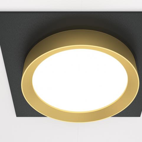 Точечный светильник Maytoni Technical Hoop DL086-GX53-SQ-BG