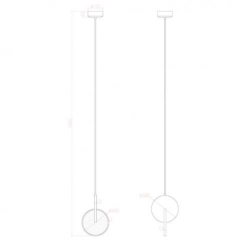 Подвесной светильник Arte Lamp Hannah A1916SP-1BK