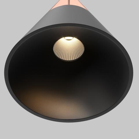 Трековый подвесной светильник Maytoni Technical Elasity 3000K Cono TR166-1-7W3K-M-B