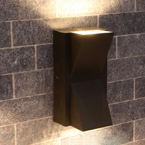 Настенный уличный светильник Arte Lamp Gunter   A6306AL-2BK