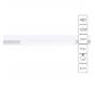 Магнитный трековый светильник Arte Lamp Linea 3000К A4672PL-1WH