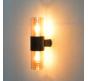 Настенный уличный светильник Arte Lamp Seginus A6515AL-2BK