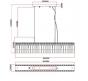 Светильник подвесной Arte Lamp Mayotte A1071SP-7PB