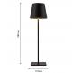 Настольный светильник Favourite Pyari беспроводной 4615-1T