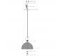 Подвесной светильник Arte Lamp Castello A7046SP-1PB
