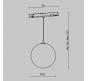 Трековый светильник Maytoni Technical Exility 2700-4000K Dim Dali1 Luna TR039-4-5WTW-DD-W